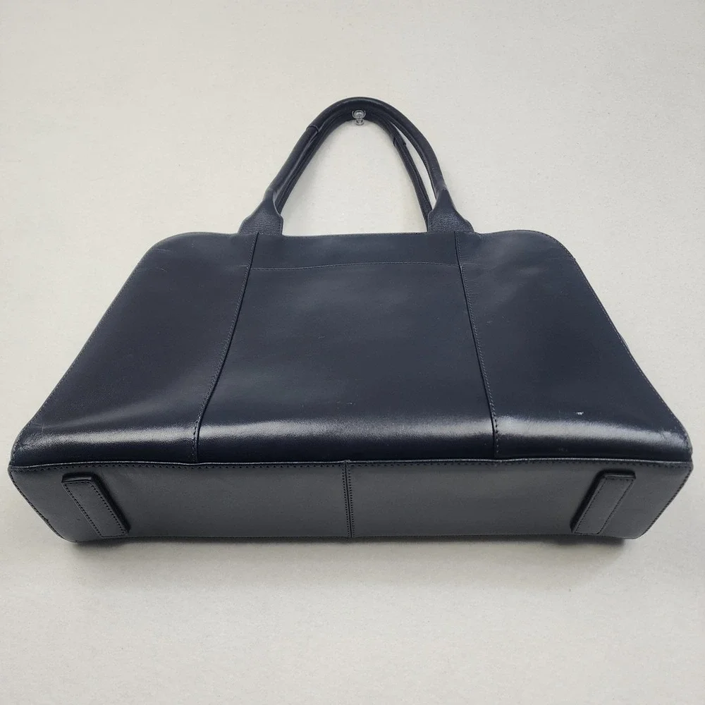 Radley London Bag Womens Black Zipper Inner Pocket Double Handle Strap Tote Bag